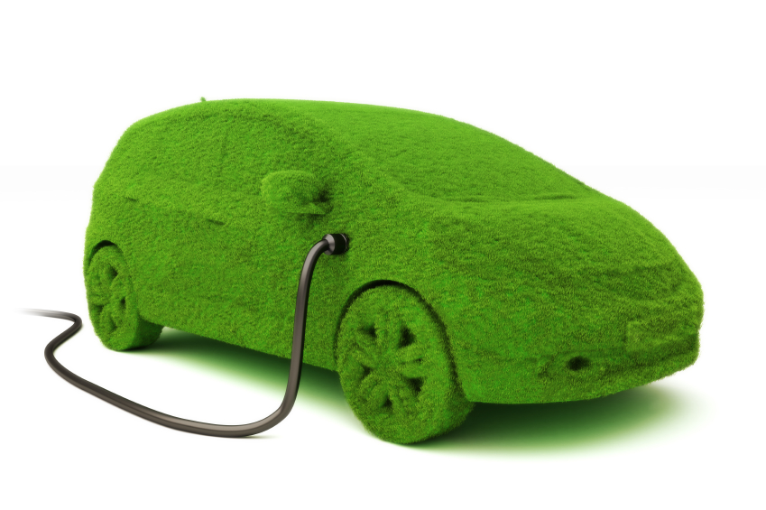 Eco Green Electric Car 
